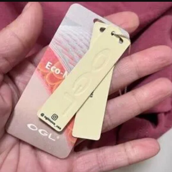 OGL ECO- MOUSSE ProWarm Rose V-Neck Faux Wrap Collared Surplice Top women 2XL/18 - Picture 3 of 6